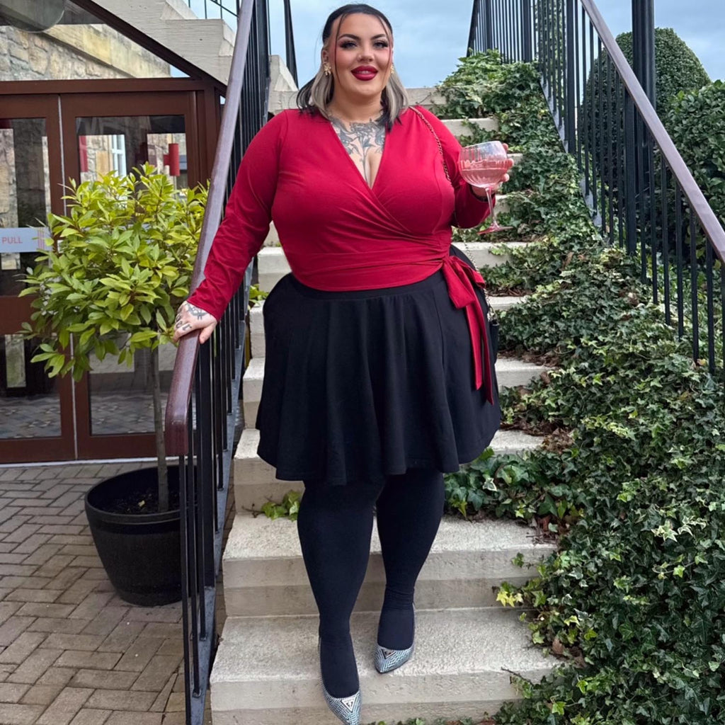 Mini-Flare Skirt - Black (V2)