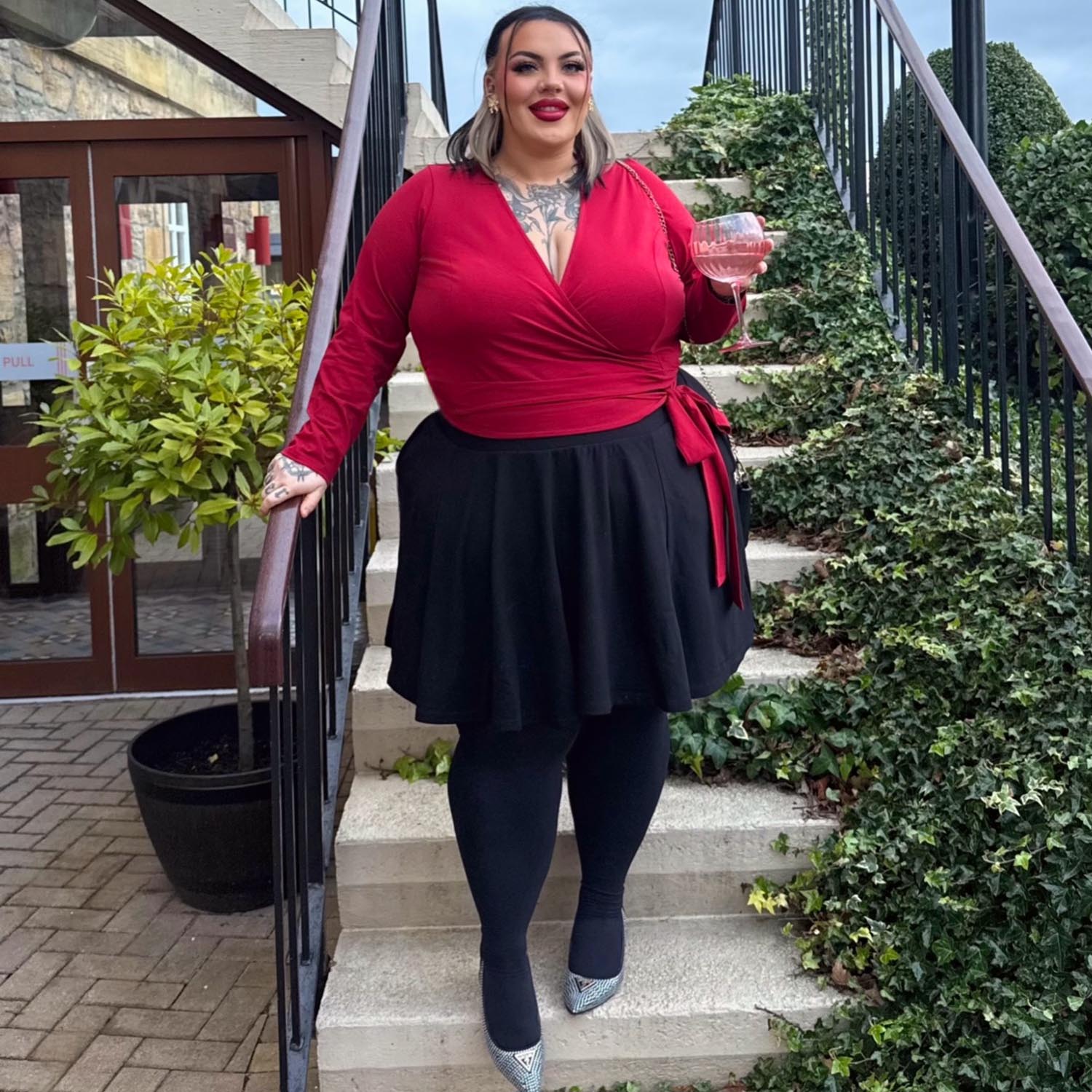 Mini-Flare Skirt - Black (V2)